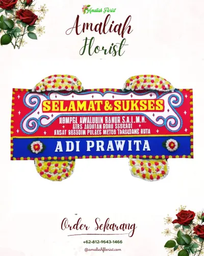 Karangan Bunga Ucapan Selamat di Cipalabuh